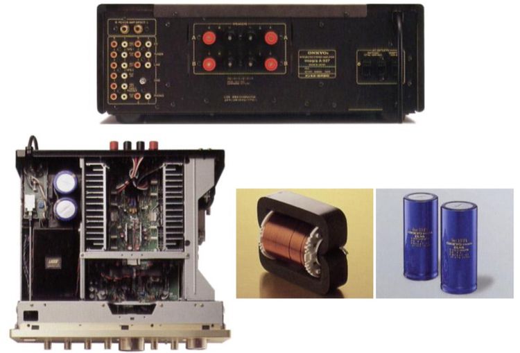 ขายอินติเกรตแอมป์เสียงหวานแบรนด์ดังวินเทจรุ่นใหญ่ ONKYO Integra A-927 integrated amplifiers made in Japan 🇯🇵 มีMM MC สภาพสวย  รูปที่ 6