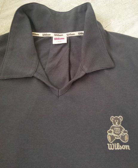 เสื้อ แบรนด์ Wilson ขนาด Small (154-162 ) ปักโลโก้ที่ปลายแขนด้านขวา LADIES รูปที่ 3