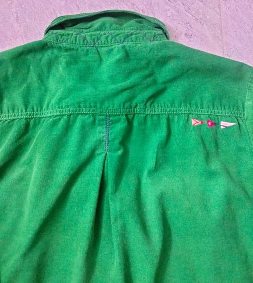 เสื้อแบรนด์ Nautica ปี1983 ขนาด S (Made in China) มือ2 สภาพใหม่มาก เนื้อผ้าลูกฟูกไม่หนามากสีเขียวสวยงาม รูปที่ 14