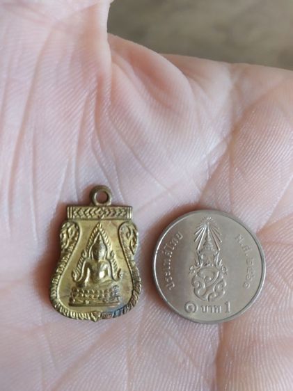 พระเหรียญเนื้อกะไหล่ทองพิมพ์ใบเสมา(พระพุทธชินราชใบเสมาหลังนางกวัก(พระเกจิ)(หลวงพ่อจงวัดหน้าต่างนอก)(พระนครศรีอยุธยาปี2500)พระเครื่องของมงคล รูปที่ 3