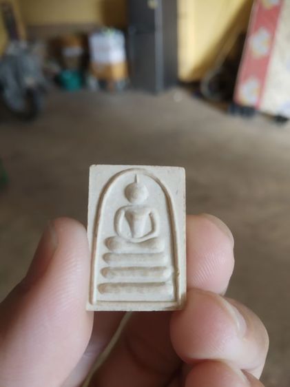 พระเนื้อผงผสมว่าน(พระสมเด็จพิมพ์คะแนนพระหลวงพ่อแพ(พระเกจิ)(วัดพิกุลทอง)(จังหวัดสิงห์บุรี))พระบ้านพระเครื่องรางของมงคล รูปที่ 7