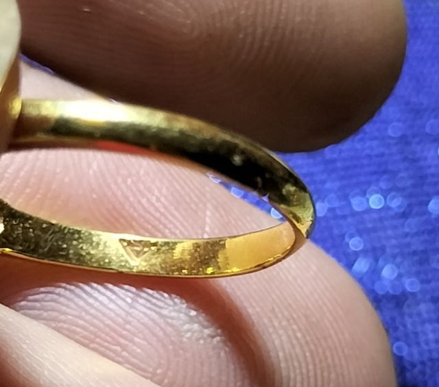 แหวนทองประดับเพชรแท้  รูปที่ 2