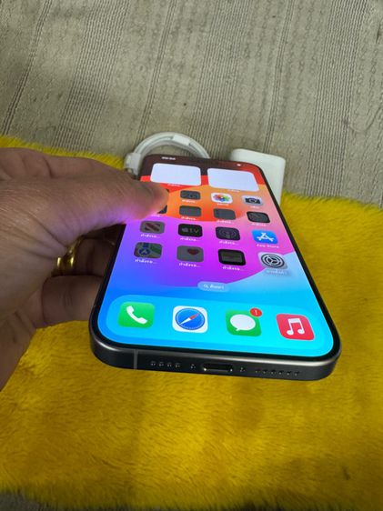 iPhone 15 Pro Max-256GB-เครื่องศูนย์ใหม่มากๆสีไทเทเนี้ยมธรรมชาติ รูปที่ 10