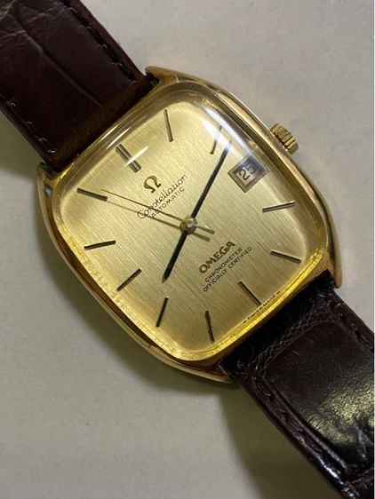 Omega Constellation 18k gold, Automatic
