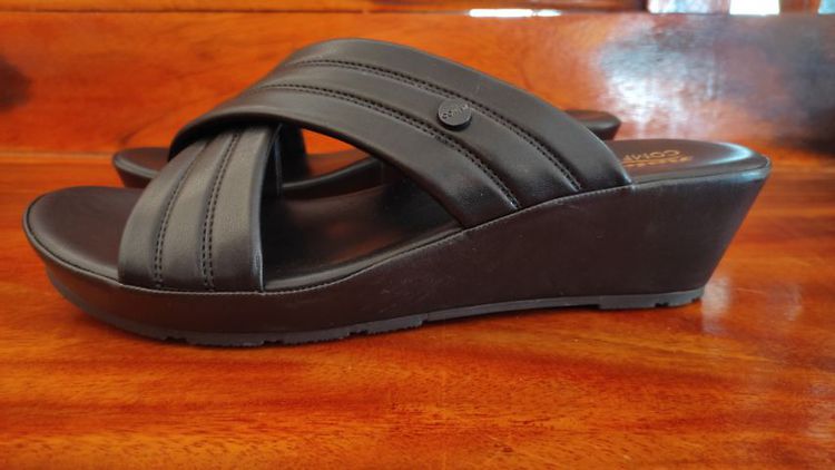 0BATA COMFIT รองเท้าเพื่อสุขภาพแบบสวม สำหรับผู้หญิง สูง 2 นิ้ว - สีดำ 7616929 รูปที่ 4