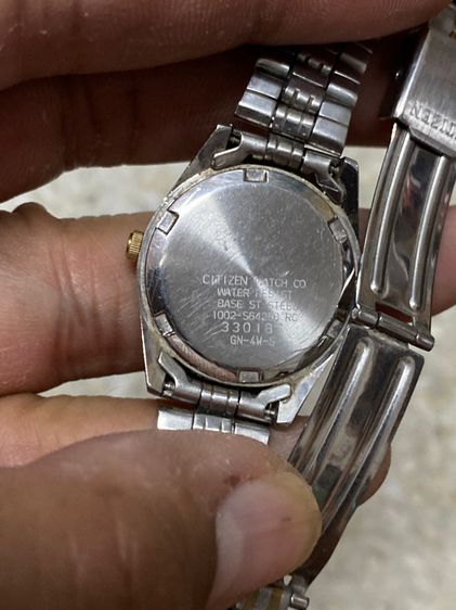 นาฬิกายี่ห้อ CITIZEN ควอทซ์ เลดี้ แท้มือสอง  สแตนเลส สายยาว 17 เซนติเมตร  750฿ รูปที่ 2