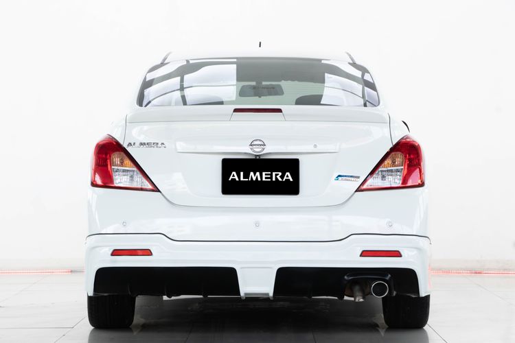 Nissan Almera 2016 1.2 E Sportech Sedan เบนซิน ไม่ติดแก๊ส เกียร์อัตโนมัติ ขาว รูปที่ 4