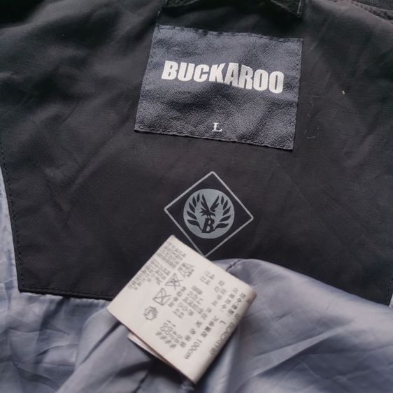 Buckaroo Black Bomber Jacket รอบอก 46” รูปที่ 8