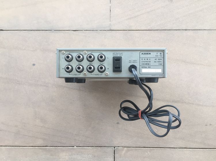 Azden SX-10 Echo Spring Reverb Microphone Mixer (Made in Japan) รูปที่ 6