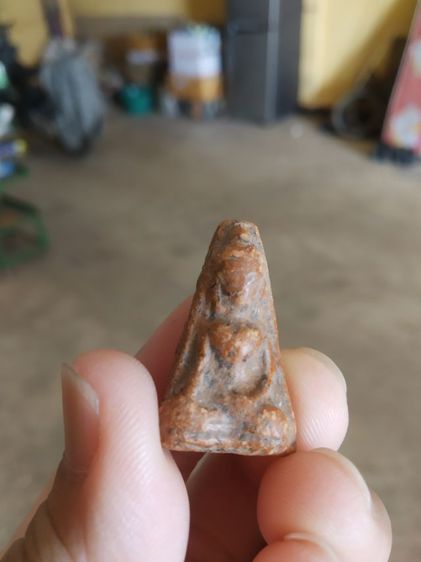 พระเนื้อดิน(พระพิมพ์พระผงสุพรรณหลังเรียบ(260305)(ไม่ทราบพระเกจิที่สร้าง))พระบ้านพระเครื่องรางของมงคล รูปที่ 4