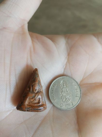 พระเนื้อดินพิมพ์เล็ก(พระพิมพ์พระนางพิมพ์เล็กหลังเรียบ(260309)(ไม่ทราบพระเกจิที่สร้าง))พระบ้านพระเครื่องรางของมงคล รูปที่ 4