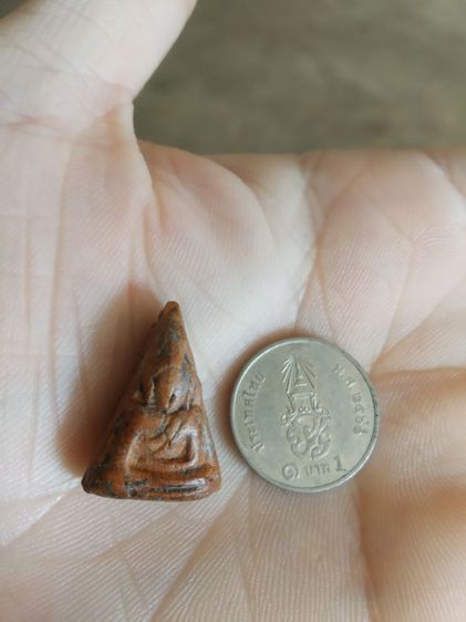 พระเนื้อดินพิมพ์เล็ก(พระพิมพ์พระนางพิมพ์เล็กหลังเรียบ(260309)(ไม่ทราบพระเกจิที่สร้าง))พระบ้านพระเครื่องรางของมงคล รูปที่ 5