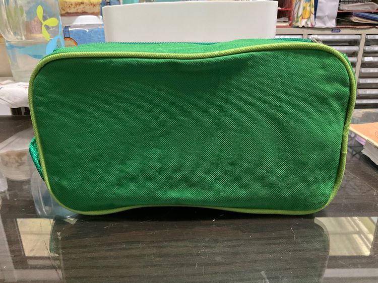 กระเป๋าอเนกประสงค์ สีเขียว ด้านหน้าไนลอน เหนียวทนมาก ขนาด 7x14x25 ซม 50 บาท รูปที่ 5