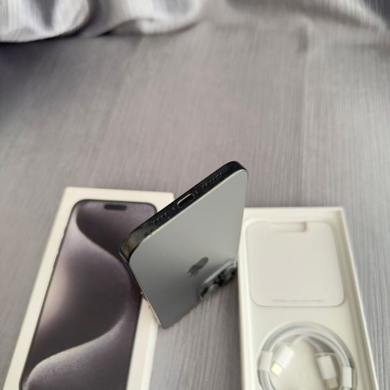 iPhone 15 Pro Max 256g สีดำ  สภาพสวยประกันศูนย์เหลือ รูปที่ 6