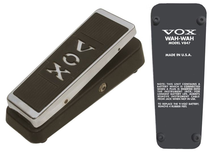 เอฟเฟคกีตาร์ Vox V847 Wah Pedal รูปที่ 2