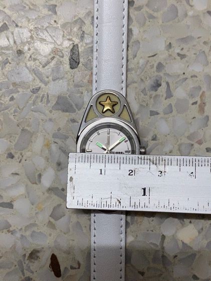 นาฬิกายี่ห้อ DIESEL  ควอทซ์ ของแท้มือสอง เลดี้ สายเปลี่ยนใหม่  850฿ รูปที่ 10