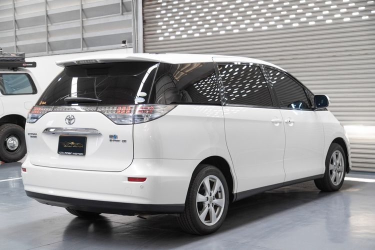 Toyota Estima 2008 2.4 Hybrid E-Four 4WD Utility-car ไฮบริด เกียร์อัตโนมัติ ขาว รูปที่ 2