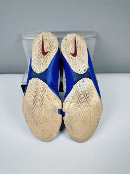 รองเท้ามวย Nike Sz.10us44eu28cm รุ่นMachomai สีขาวน้ำเงิน สภาพดี ไม่ขาดซ่อม ใส่ซ้อมมวยเดินเที่ยวได้ รูปที่ 3