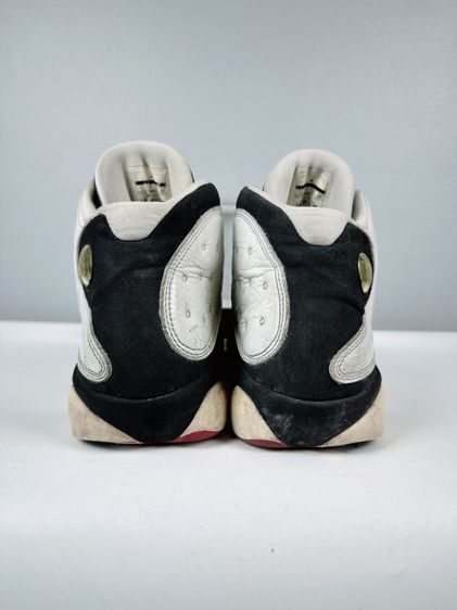รองเท้าบาส Nike Air Jordan Sz.12us46eu30cm รุ่น 13 He Got Game สีขาวดำ พื้นหนึบเกาะสนาม สภาพดี ไม่ขาดซ่อม ใส่เล่นบาสหรือเที่ยวได้ รูปที่ 4