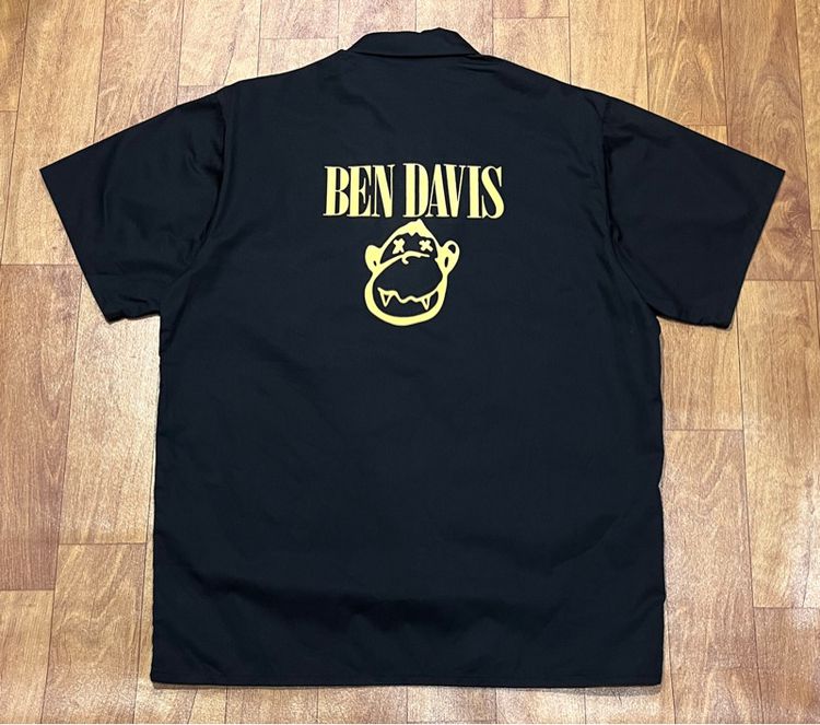 เสื้อ BEN DAVIS Half Zip Short Sleeve Shirt รูปที่ 2
