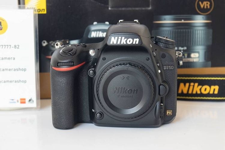 กล้อง DSLR ไม่กันน้ำ Nikon D750 เครื่องศูนย์ สภาพสวย