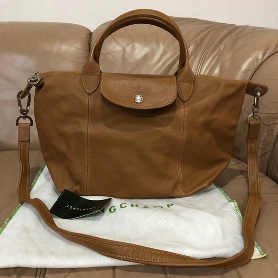 Used กระเป๋า Longchamp รุ่น LE PLIAGE CUIR TOP-HANDLE S รูปที่ 2