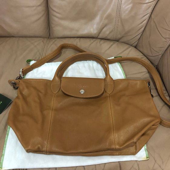 Used กระเป๋า Longchamp รุ่น LE PLIAGE CUIR TOP-HANDLE S รูปที่ 4