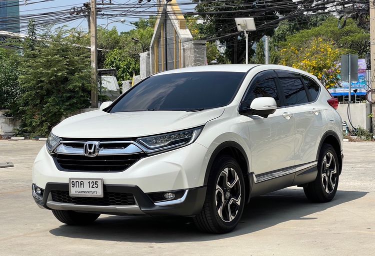 Honda CR-V 2019 2.4 ES 4WD Utility-car เบนซิน ไม่ติดแก๊ส เกียร์อัตโนมัติ ขาว