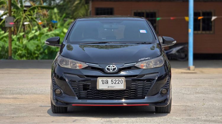 Toyota Yaris ATIV 2018 1.2 G Utility-car เบนซิน ไม่ติดแก๊ส เกียร์อัตโนมัติ ดำ รูปที่ 2