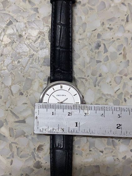 นาฬิกายี่ห้อ DELVINA  ควอทซ์ ของแท้มือสองสแตนเลสเรือนเล็ก 28 มิล  700฿ รูปที่ 9