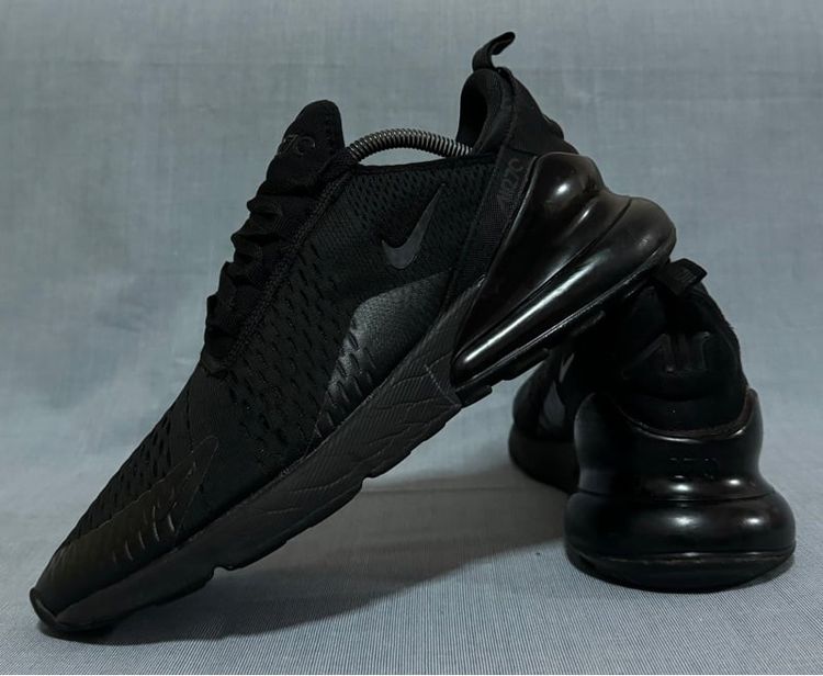 รองเท้าผ้าใบ ผ้าใบ UK 10 | EU 44 2/3 | US 10.5 ดำ Nike air max 270 Size44.5 ส่งฟรี