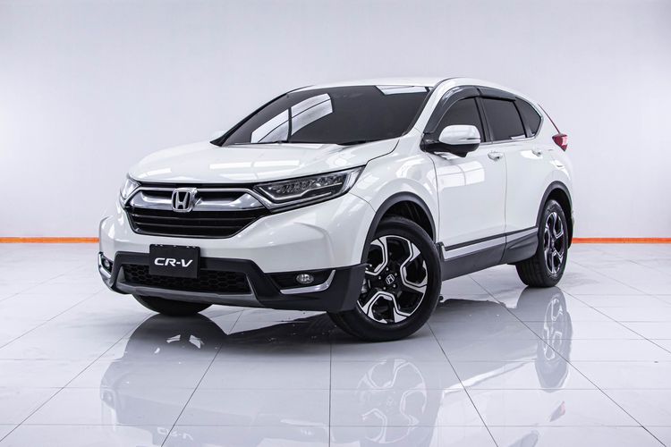 Honda CR-V 2018 2.4 EL 4WD Utility-car เบนซิน ไม่ติดแก๊ส เกียร์อัตโนมัติ ขาว รูปที่ 4