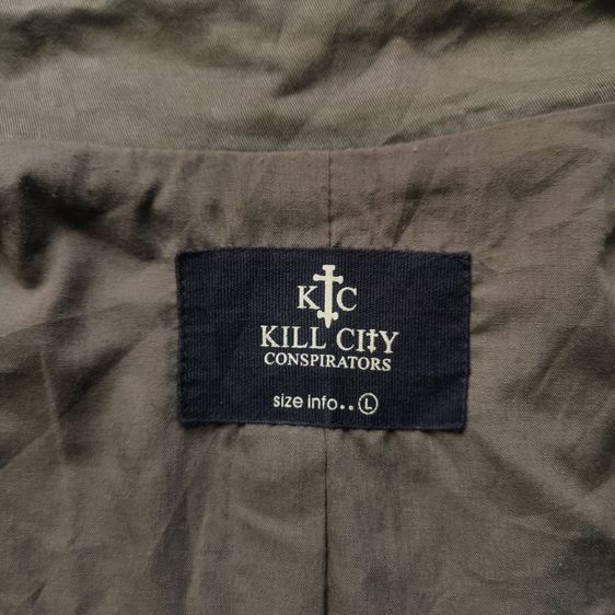 Kill City Conspirators Buttons Military Jacket รอบอก 41” รูปที่ 6