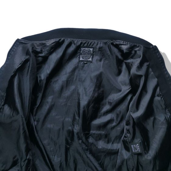 Shopper Black Bomber Jacket รอบอก 42” รูปที่ 2