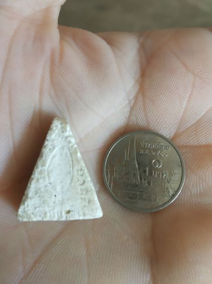 พระเนื้อว่านผสมผงพิมพ์เล็ก(พระพิมพ์พระนางพญาหลังยันต์(พระมีตำหนิรอยแตกหักของคนที่รับได้)(270302))พระบ้านพระเครื่องรางของมงคล รูปที่ 6