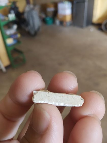 พระเนื้อว่านผสมผงพิมพ์เล็ก(พระพิมพ์พระนางพญาหลังยันต์(พระมีตำหนิรอยแตกหักของคนที่รับได้)(270302))พระบ้านพระเครื่องรางของมงคล รูปที่ 15