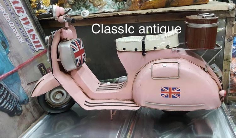 โมเดลรถเวสป้า สังกะสี คันใหญ่A1 รูปที่ 4