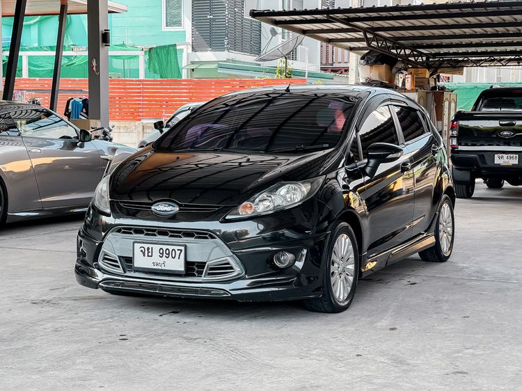 Ford Fiesta 2014 1.5 Sport Sedan เบนซิน ไม่ติดแก๊ส เกียร์อัตโนมัติ ดำ