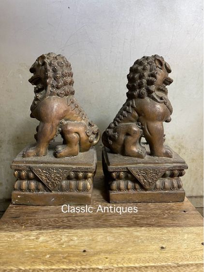 สิงห์ คู่ทองเหลืองสะสมB1 รูปที่ 4