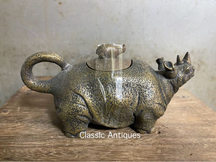 กาน้ำชา ทองเหลืองสะสม รูปที่ 4