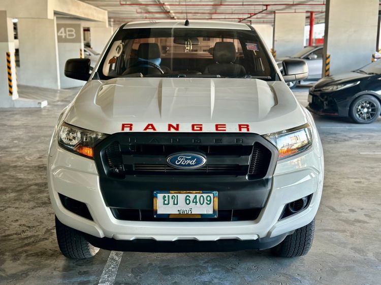 Ford Ranger 2018 2.2 Hi-Rider XL Plus Pickup ดีเซล ไม่ติดแก๊ส เกียร์ธรรมดา ขาว รูปที่ 2