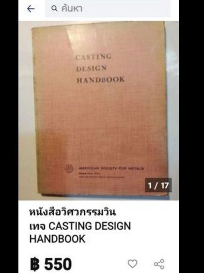 หนังสือ​วิศวกรรม​วินเทจ​ CASTING​ DESIGN​ HANDBOOK​ รูปที่ 2