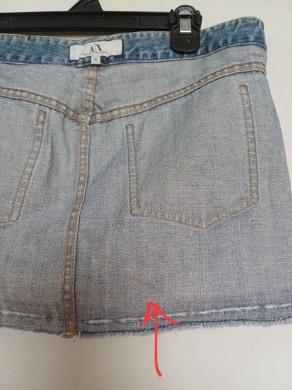 Armani Exchange Mini Skirt Jeans size 6 รูปที่ 15