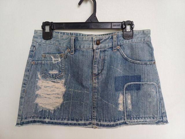Armani Exchange Mini Skirt Jeans size 6 รูปที่ 2