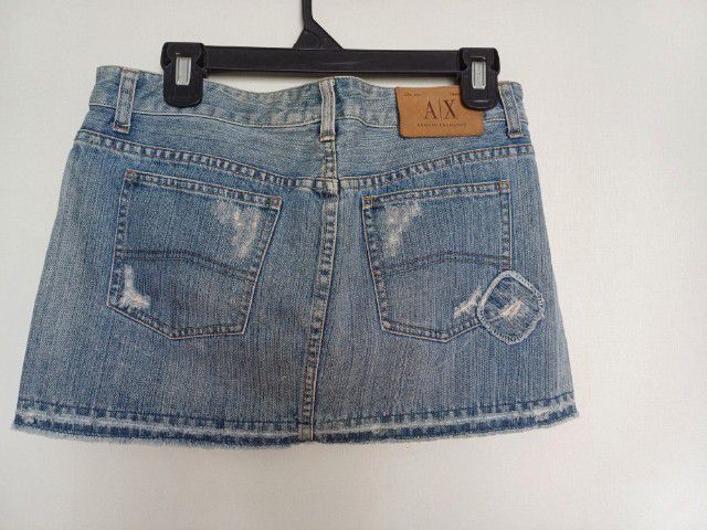 Armani Exchange Mini Skirt Jeans size 6 รูปที่ 3
