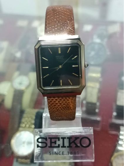 Vintage Seiko Dolce Tungsten Carbide Tank Watch รูปที่ 4