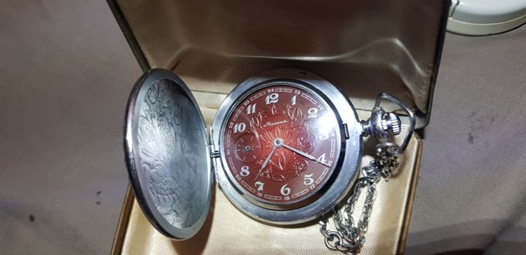 นาฬิกาพก ระบบไขลาน แบรนรัสเซียวินเทจ molija firebird 1960 รูปที่ 3