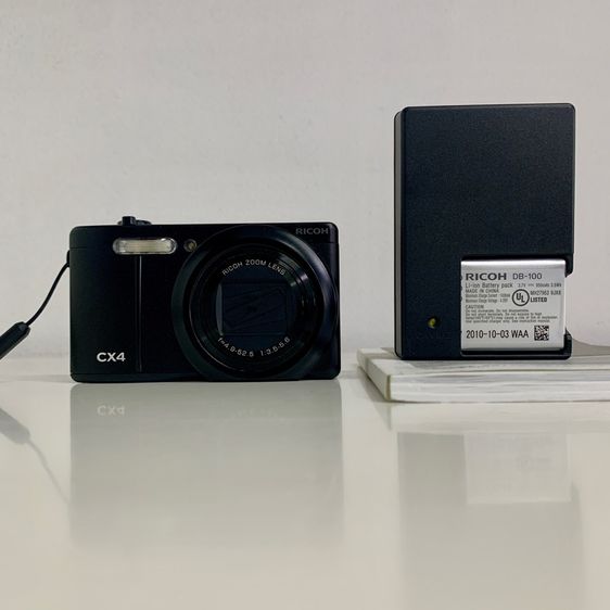 กล้องดิจิตอล RICOH CX4 กล้องคอมแพค มือสอง สีดำ รูปที่ 7