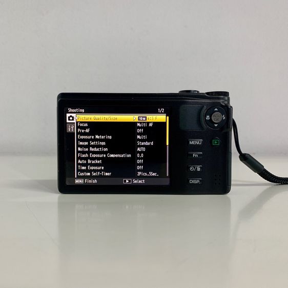 กล้องดิจิตอล RICOH CX4 กล้องคอมแพค มือสอง สีดำ รูปที่ 2