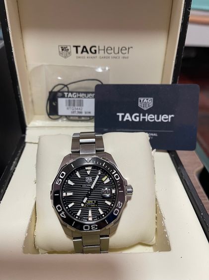 นาฬิกา Tag Heuer Aquaracer 43mm Black WAY201A รูปที่ 4